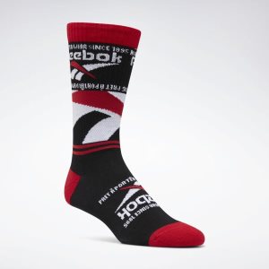 Reebok Classic Graphic Vector Crew Socken Damen - Schwarz - DE 148-ZDF